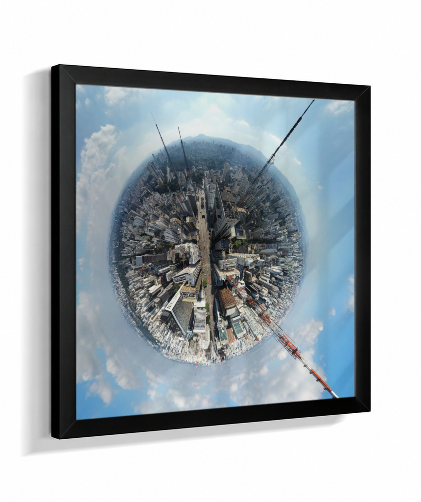 Quadro Mini-Mundo Av. Paulista - Quadrado