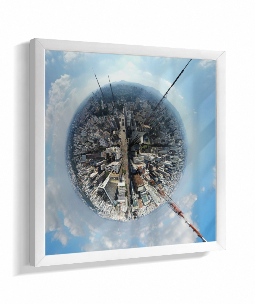 Quadro Mini-Mundo Av. Paulista - Quadrado