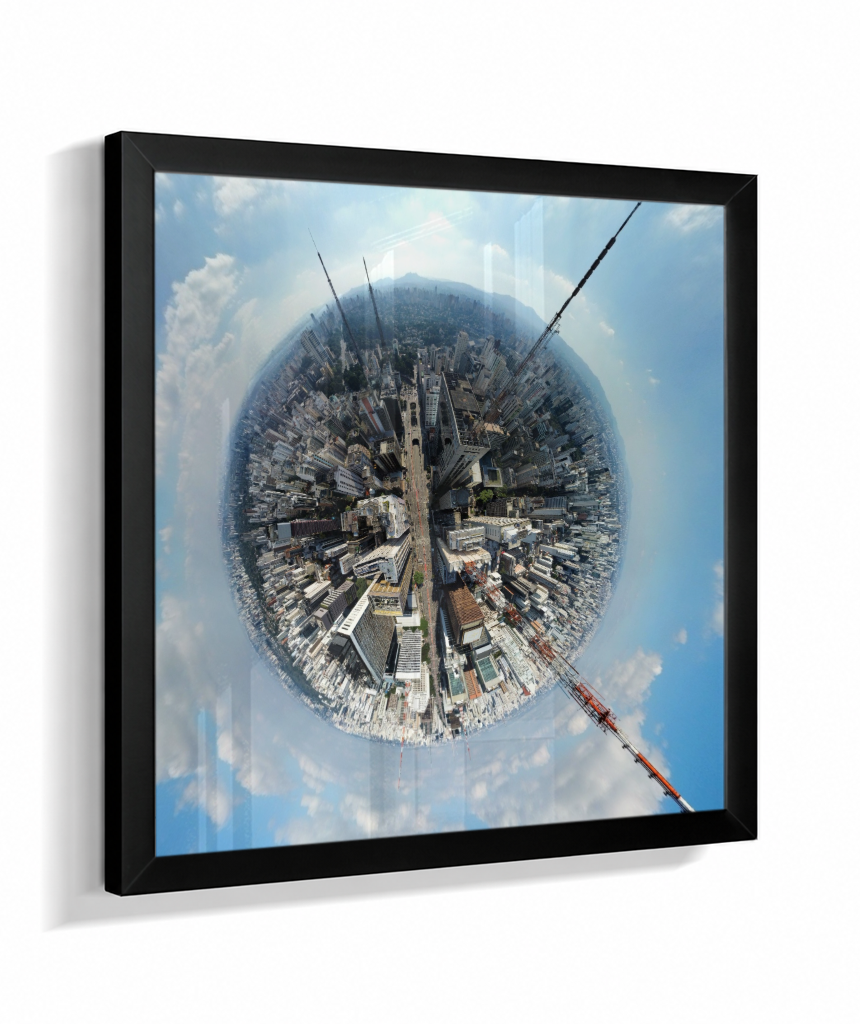 Quadro Mini-Mundo Av. Paulista - Quadrado