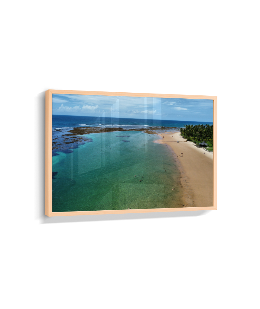 Quadro Praia Taipus de Fora - Horizontal