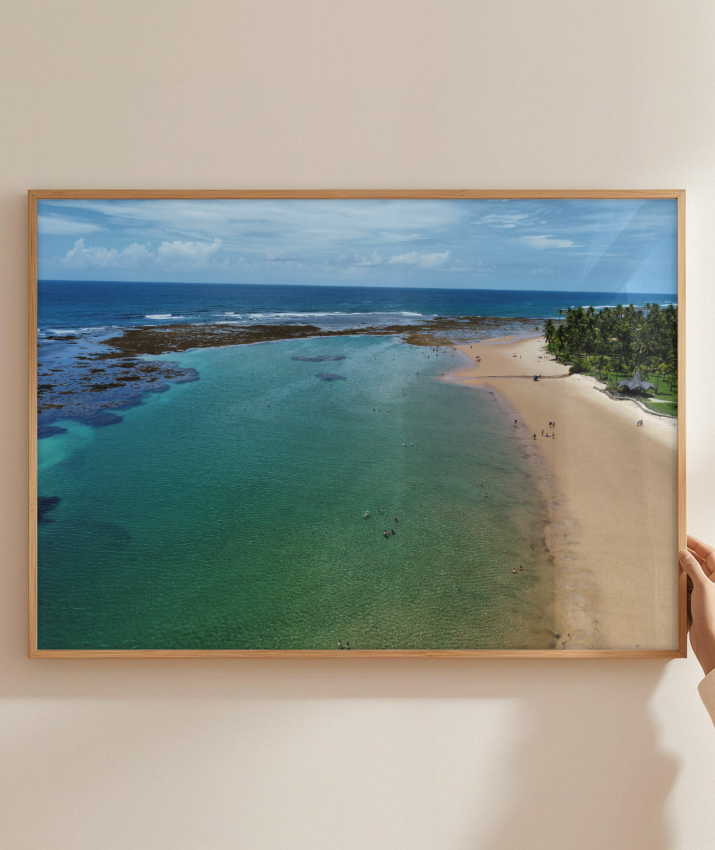 Quadro Praia Taipus de Fora - Horizontal