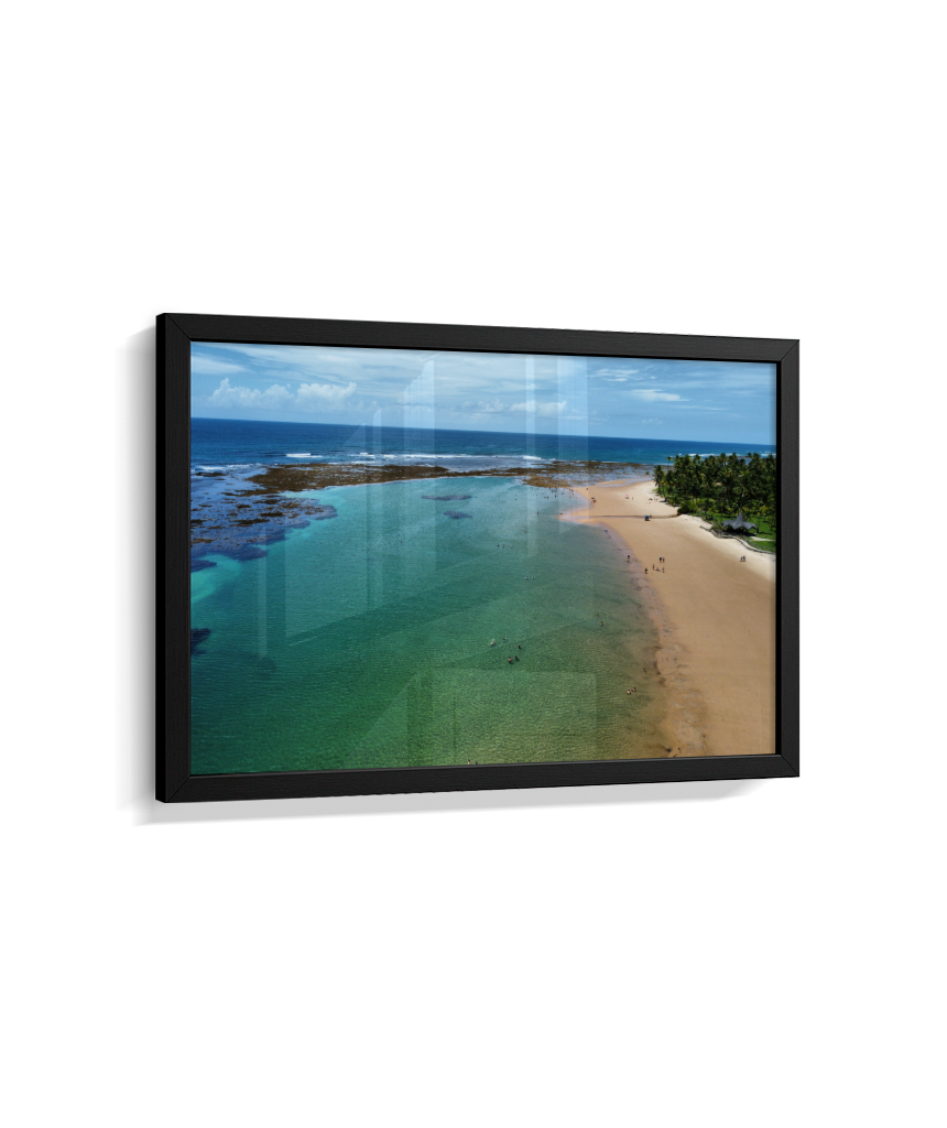 Quadro Praia Taipus de Fora - Horizontal