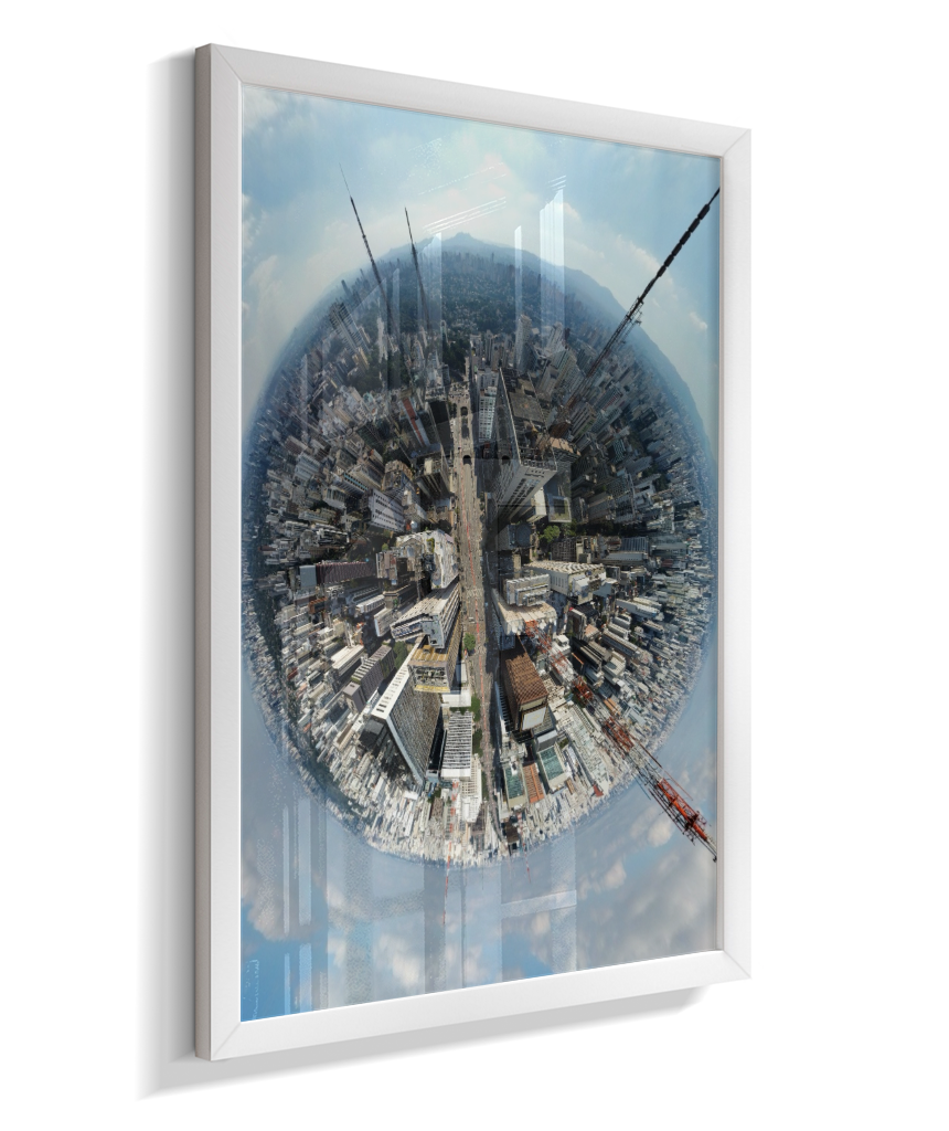 Quadro Mini-Mundo Av. Paulista - Vertical