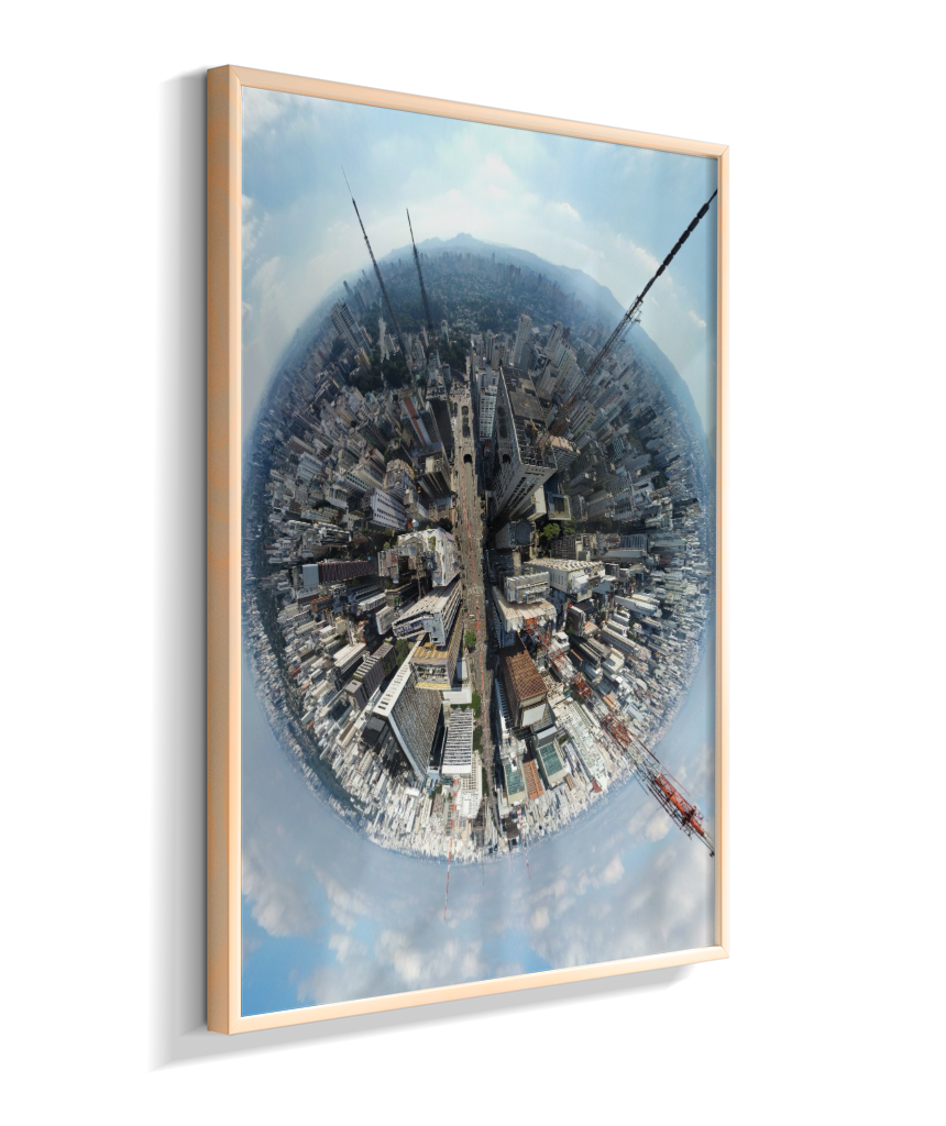 Quadro Mini-Mundo Av. Paulista - Vertical