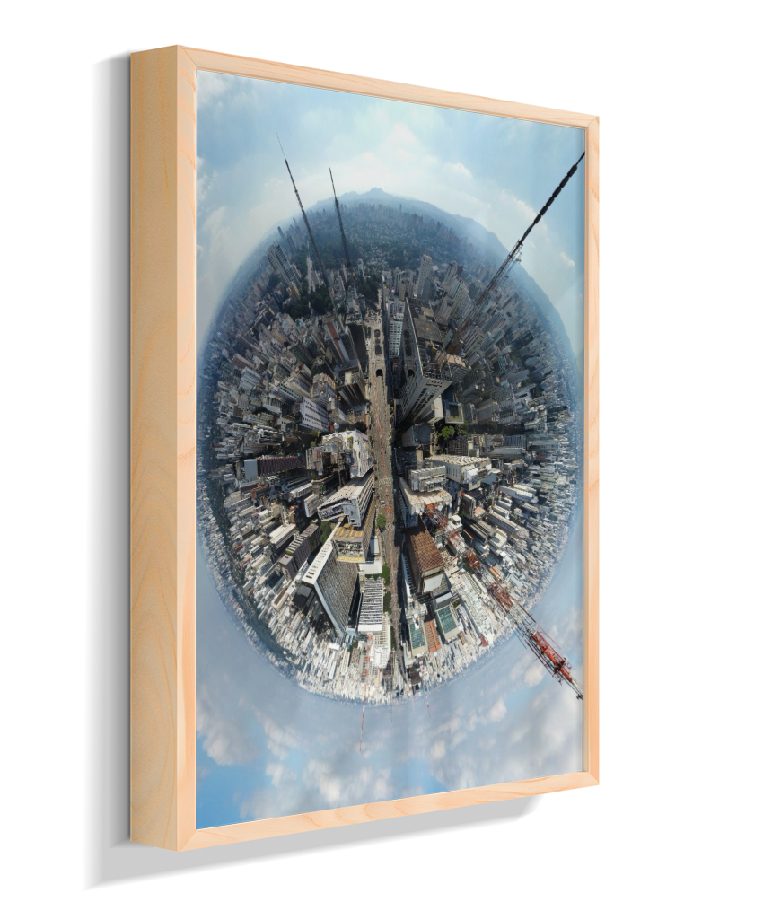 Quadro Mini-Mundo Av. Paulista - Vertical
