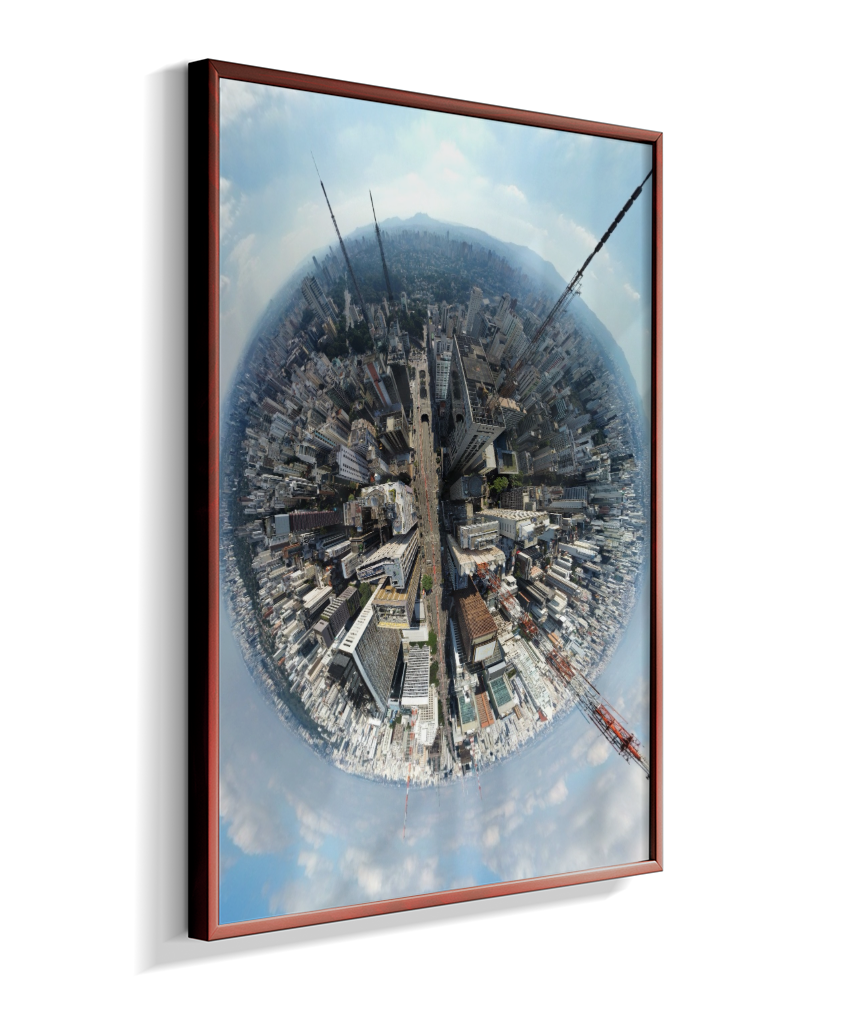 Quadro Mini-Mundo Av. Paulista - Vertical