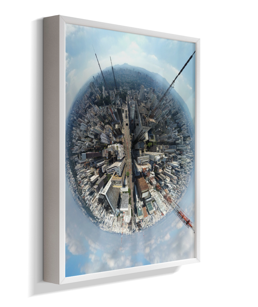 Quadro Mini-Mundo Av. Paulista - Vertical