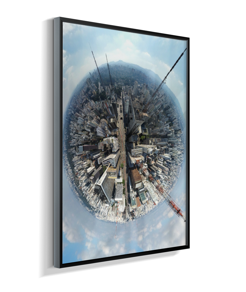 Quadro Mini-Mundo Av. Paulista - Vertical