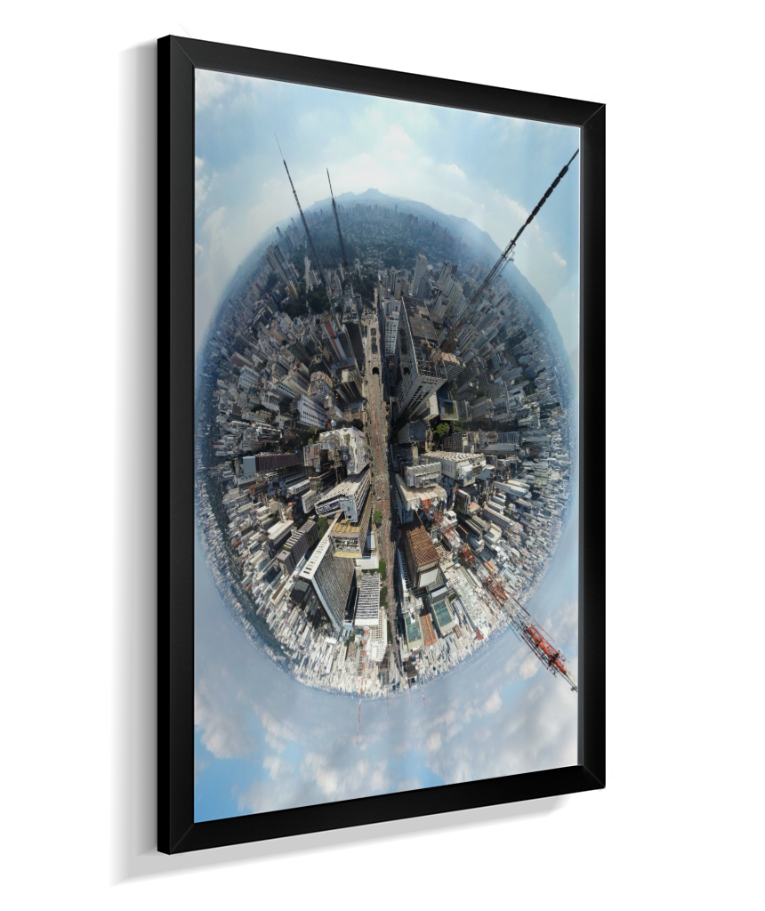 Quadro Mini-Mundo Av. Paulista - Vertical