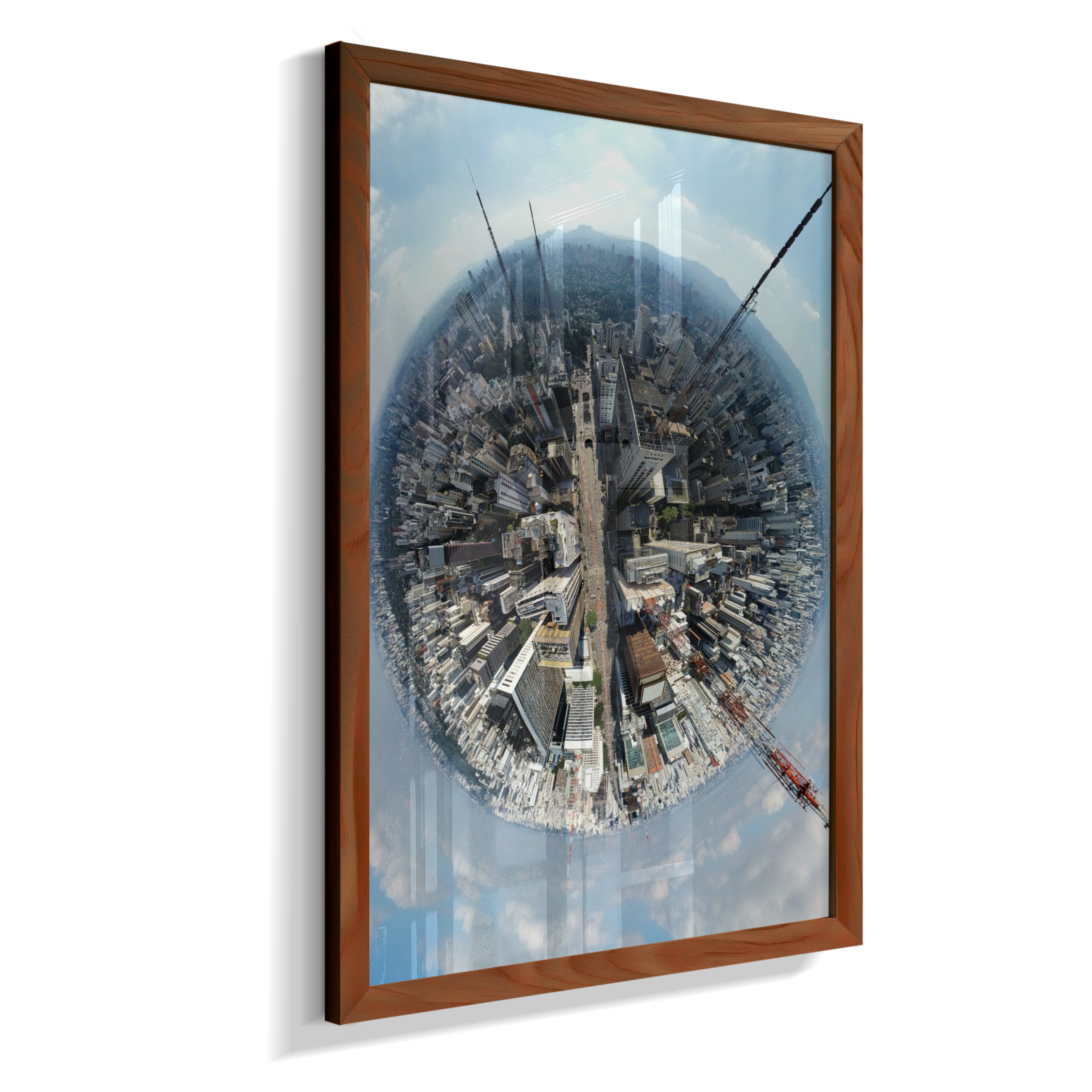 Quadro Mini-Mundo Av. Paulista - Vertical