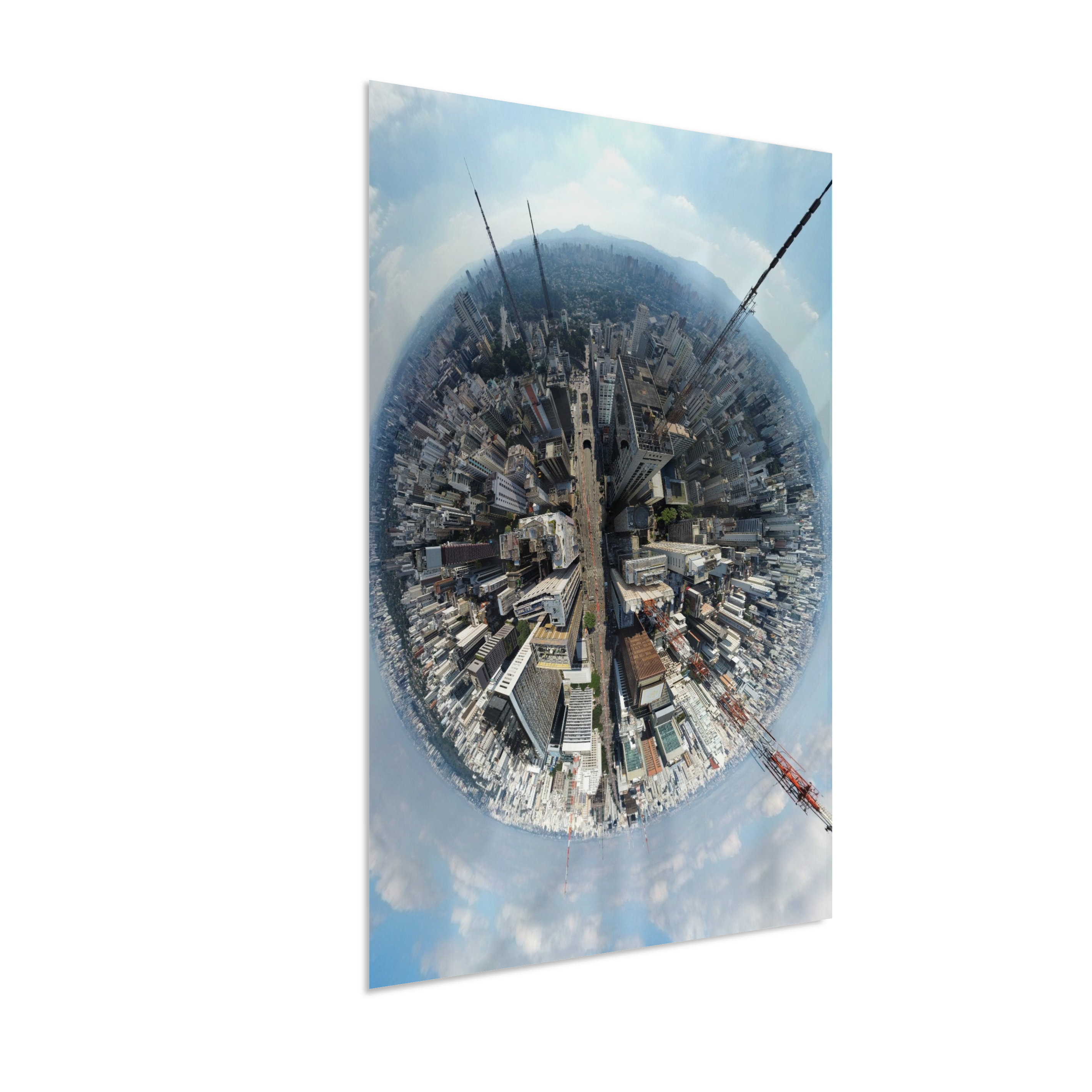 Quadro Mini-Mundo Av. Paulista - Vertical