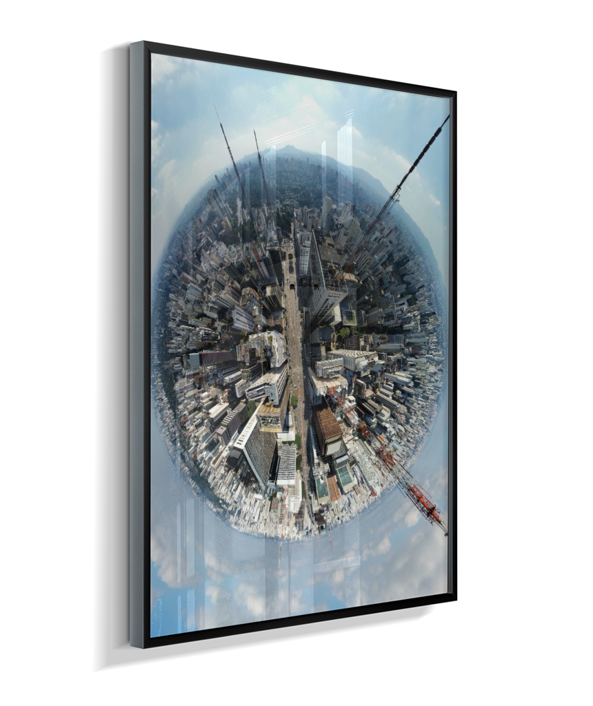 Quadro Mini-Mundo Av. Paulista - Vertical