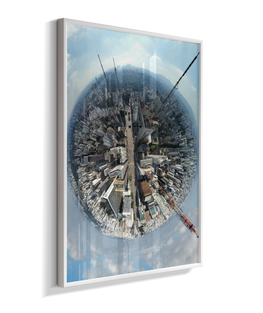 Quadro Mini-Mundo Av. Paulista - Vertical