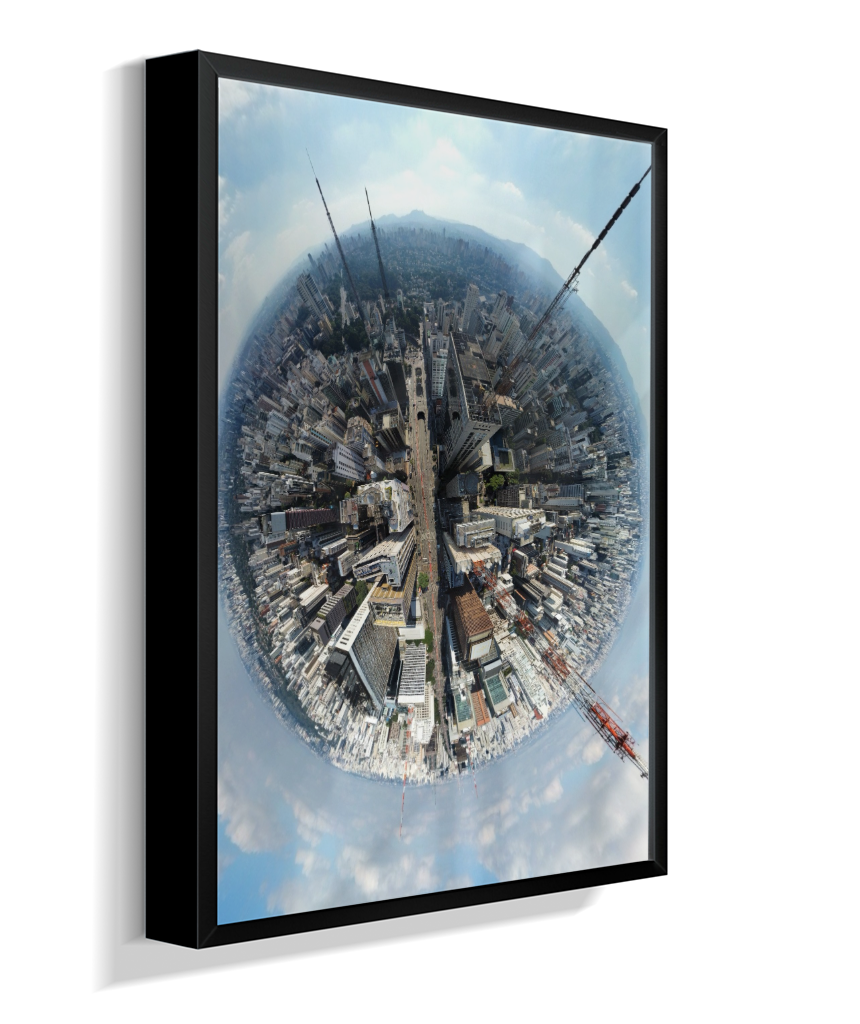 Quadro Mini-Mundo Av. Paulista - Vertical