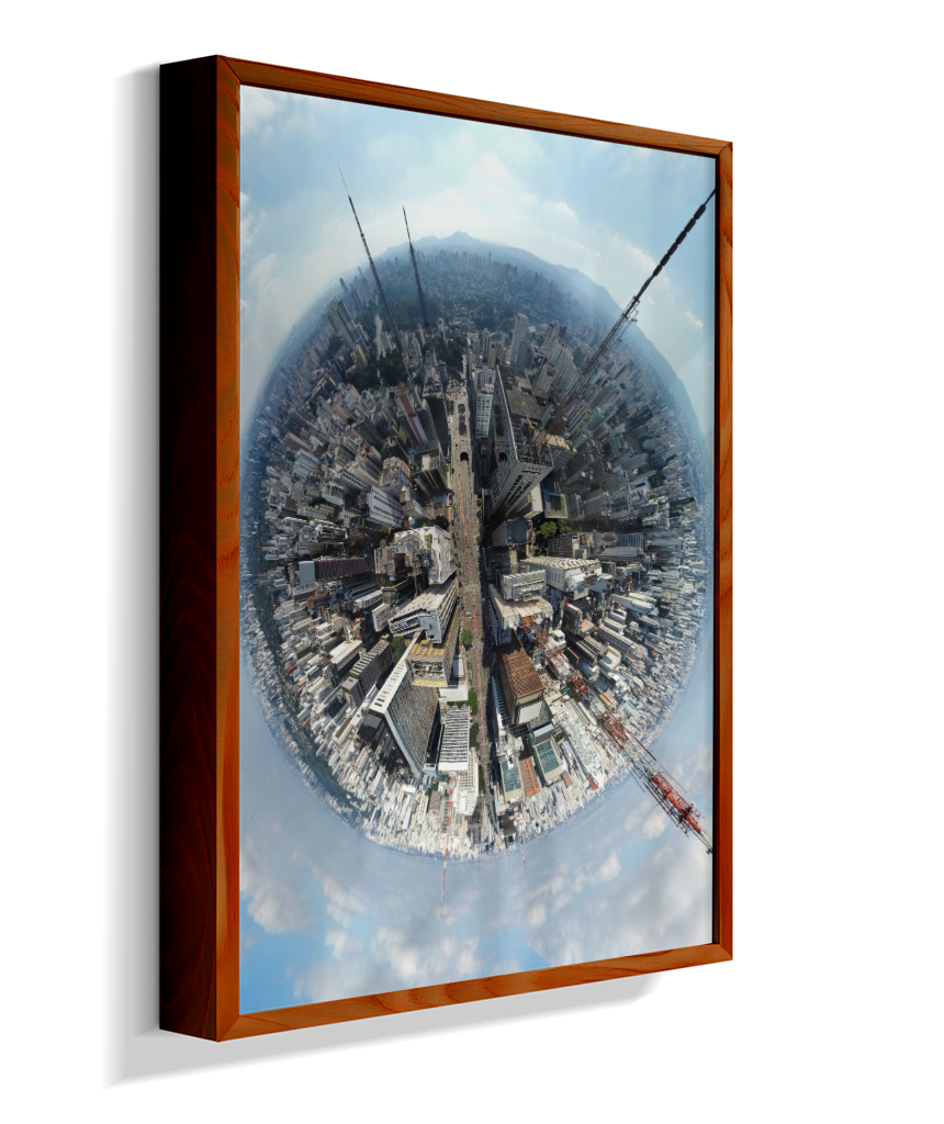 Quadro Mini-Mundo Av. Paulista - Vertical