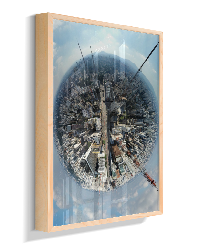 Quadro Mini-Mundo Av. Paulista - Vertical