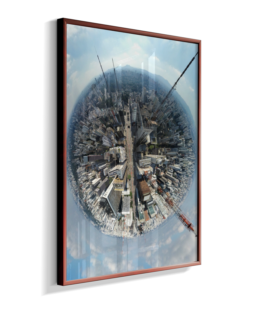 Quadro Mini-Mundo Av. Paulista - Vertical