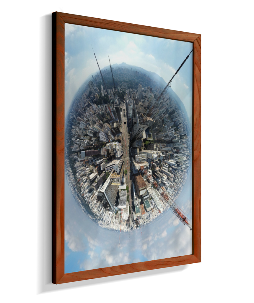 Quadro Mini-Mundo Av. Paulista - Vertical