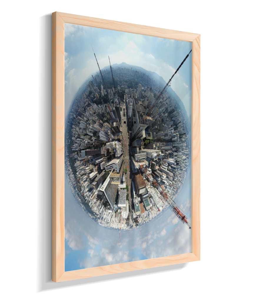 Quadro Mini-Mundo Av. Paulista - Vertical
