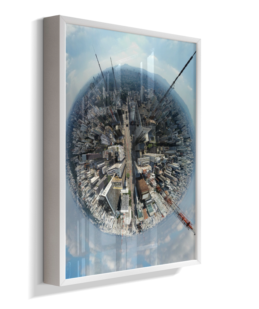 Quadro Mini-Mundo Av. Paulista - Vertical
