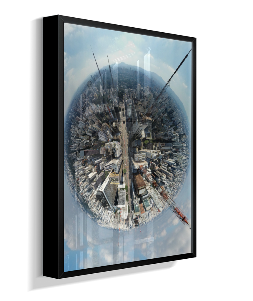 Quadro Mini-Mundo Av. Paulista - Vertical