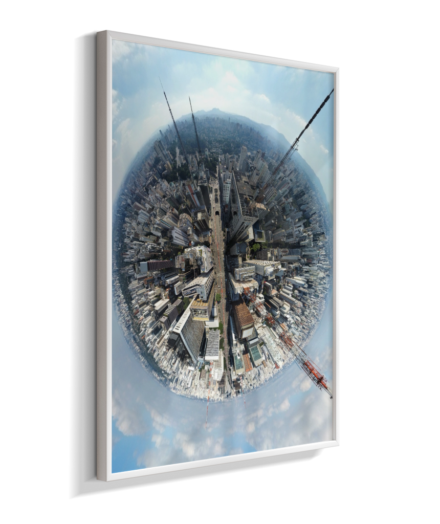 Quadro Mini-Mundo Av. Paulista - Vertical