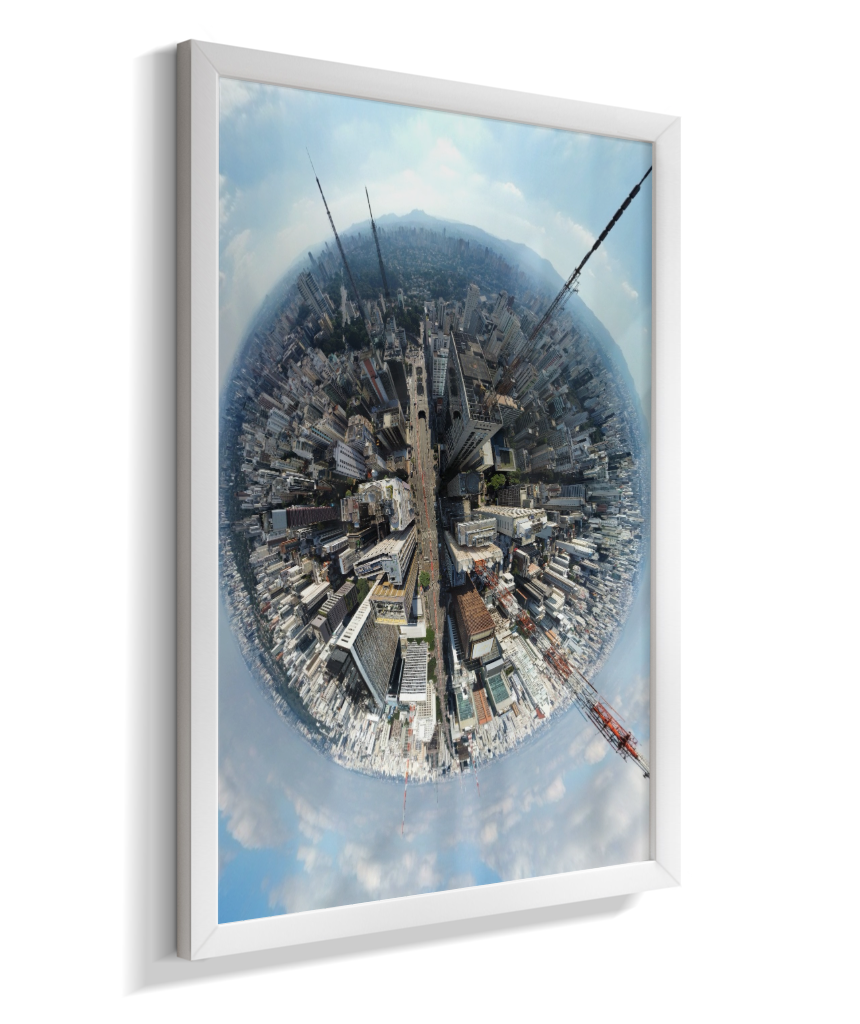 Quadro Mini-Mundo Av. Paulista - Vertical