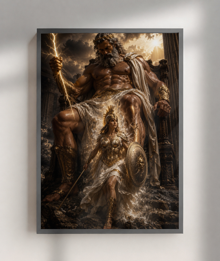 Zeus e Atena ⚡️🦉