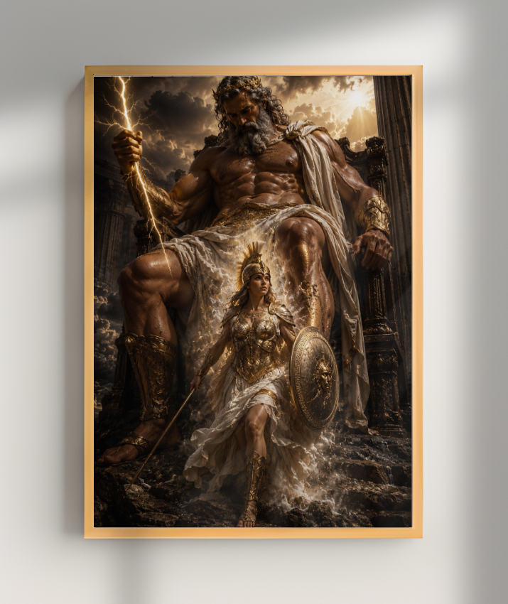 Zeus e Atena ⚡️🦉