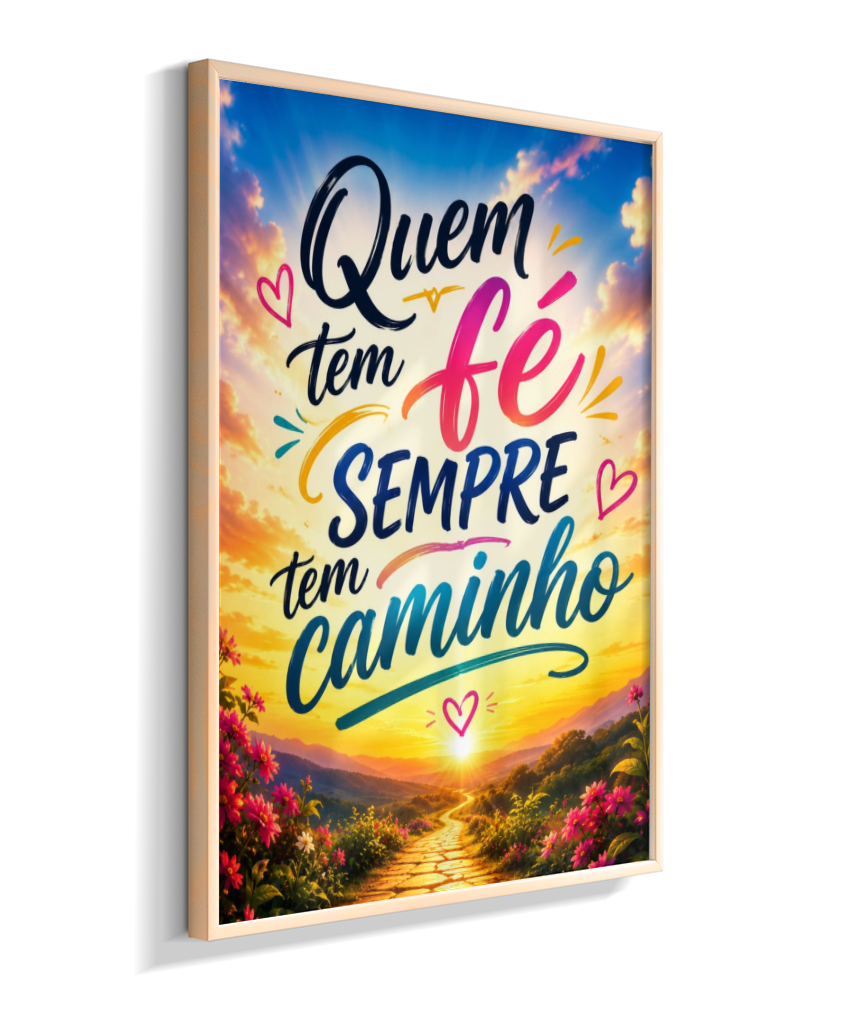 Quem tem fé sempre tem caminho 🤍