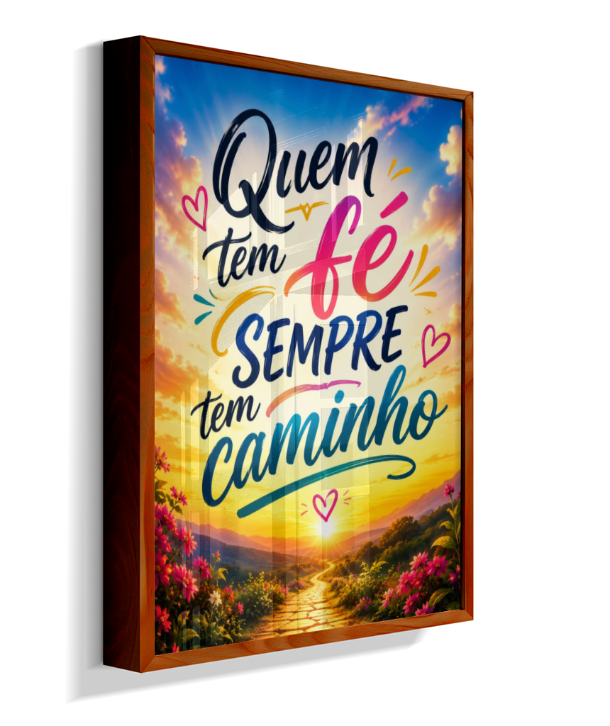 Quem tem fé sempre tem caminho 🤍