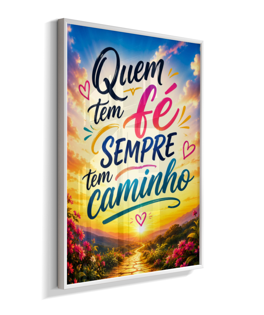 Quem tem fé sempre tem caminho 🤍