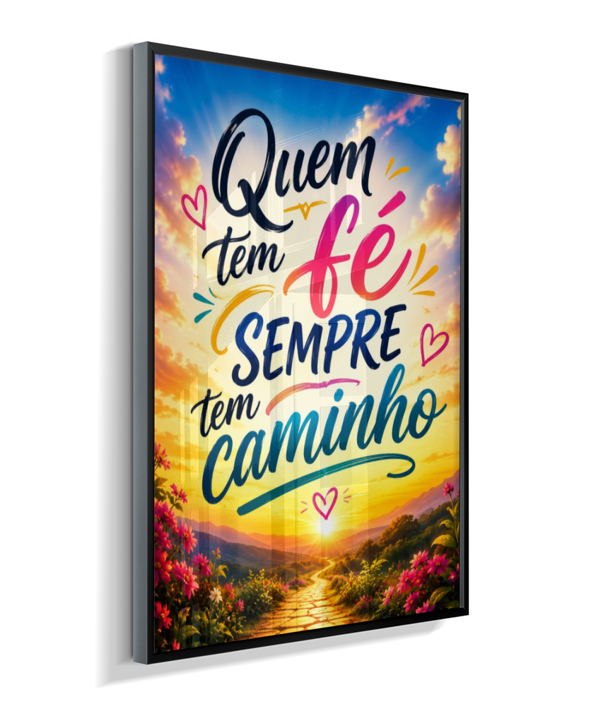 Quem tem fé sempre tem caminho 🤍