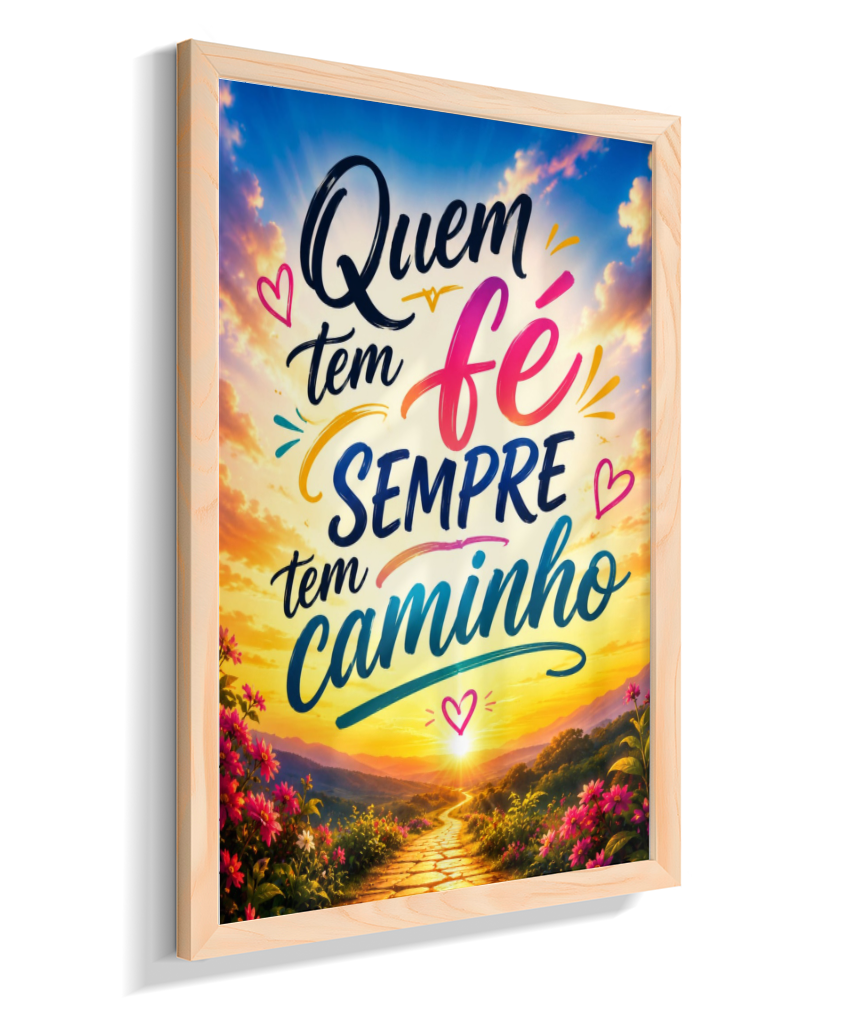 Quem tem fé sempre tem caminho 🤍