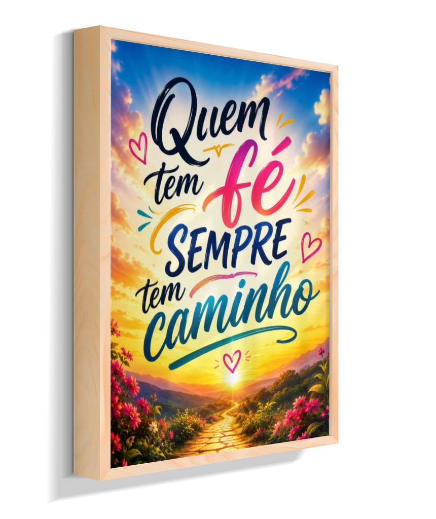 Quem tem fé sempre tem caminho 🤍