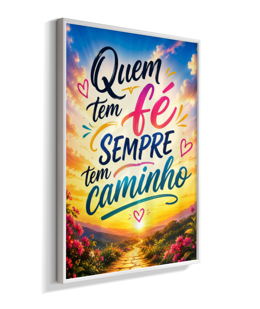 Quem tem fé sempre tem caminho 🤍