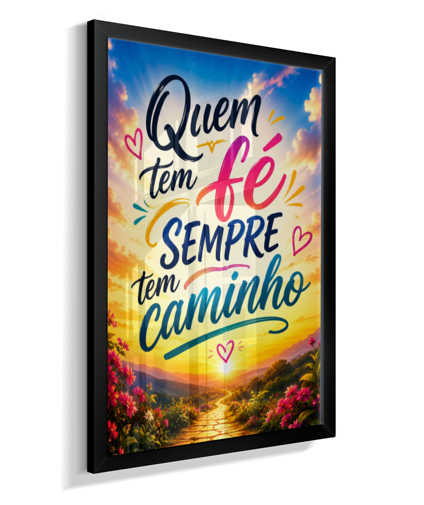 Quem tem fé sempre tem caminho 🤍