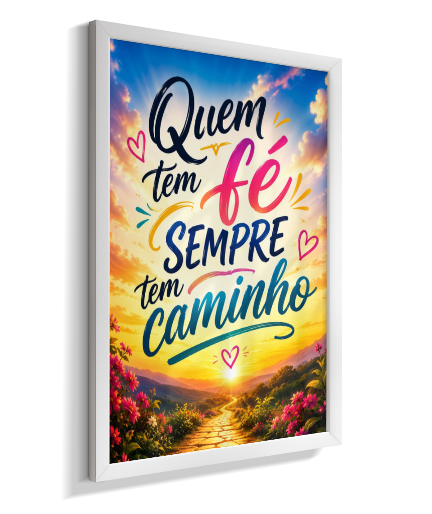 Quem tem fé sempre tem caminho 🤍