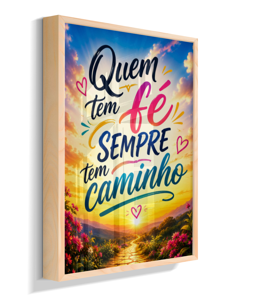 Quem tem fé sempre tem caminho 🤍