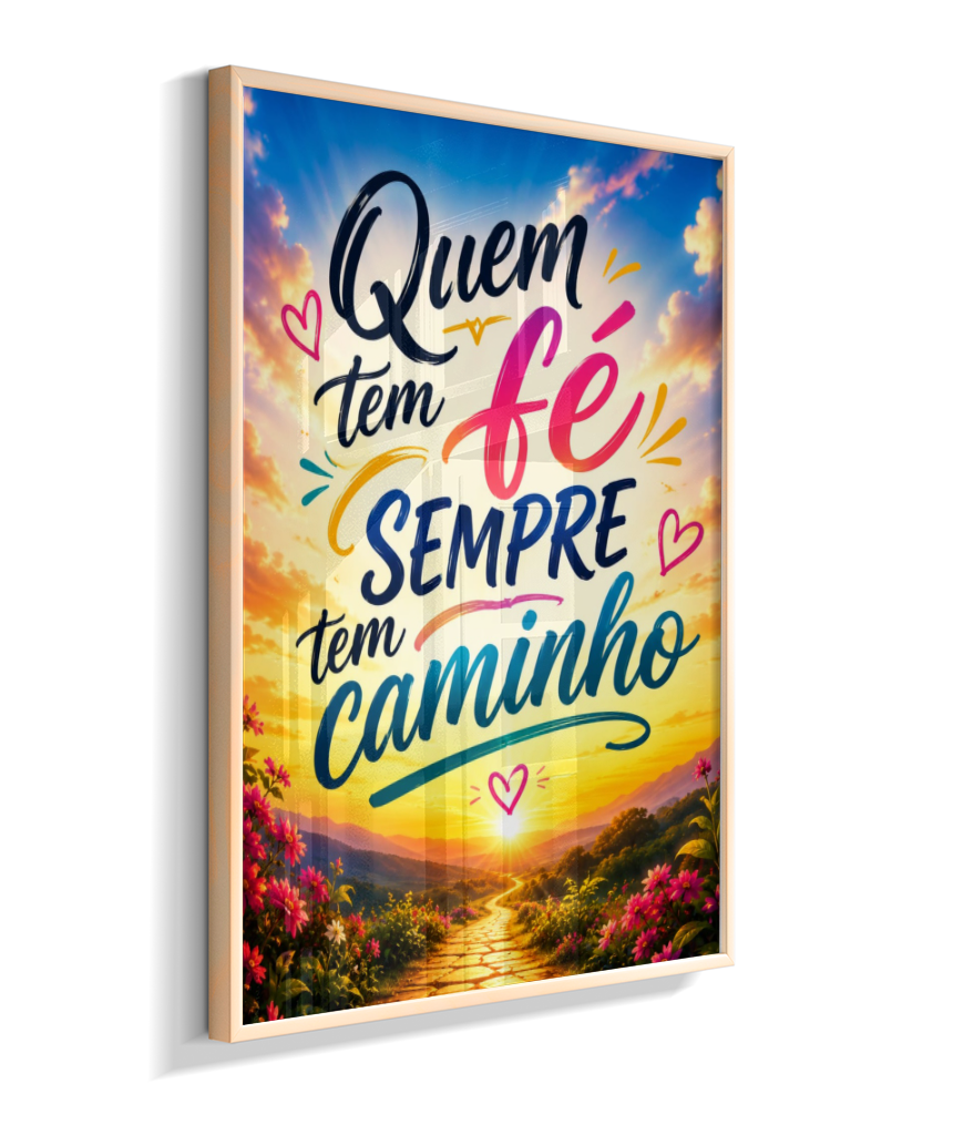 Quem tem fé sempre tem caminho 🤍