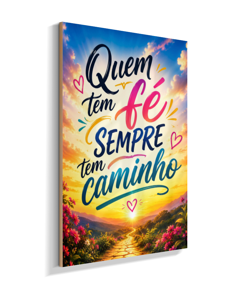 Quem tem fé sempre tem caminho 🤍
