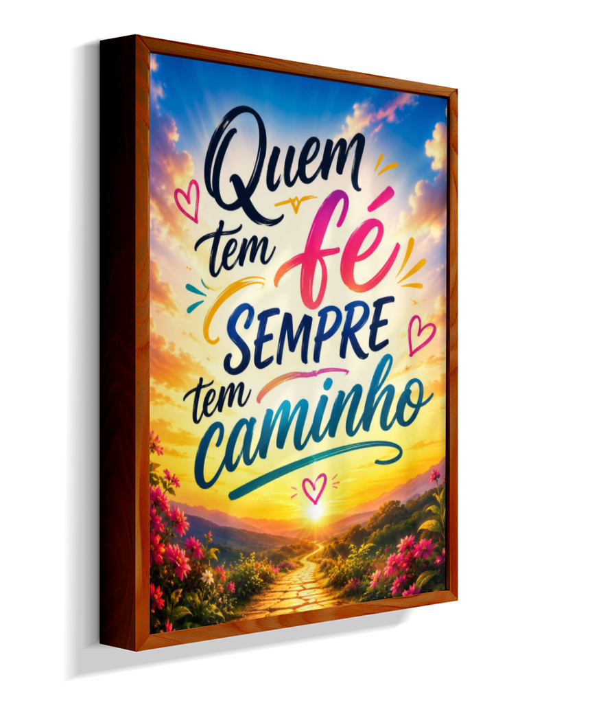 Quem tem fé sempre tem caminho 🤍