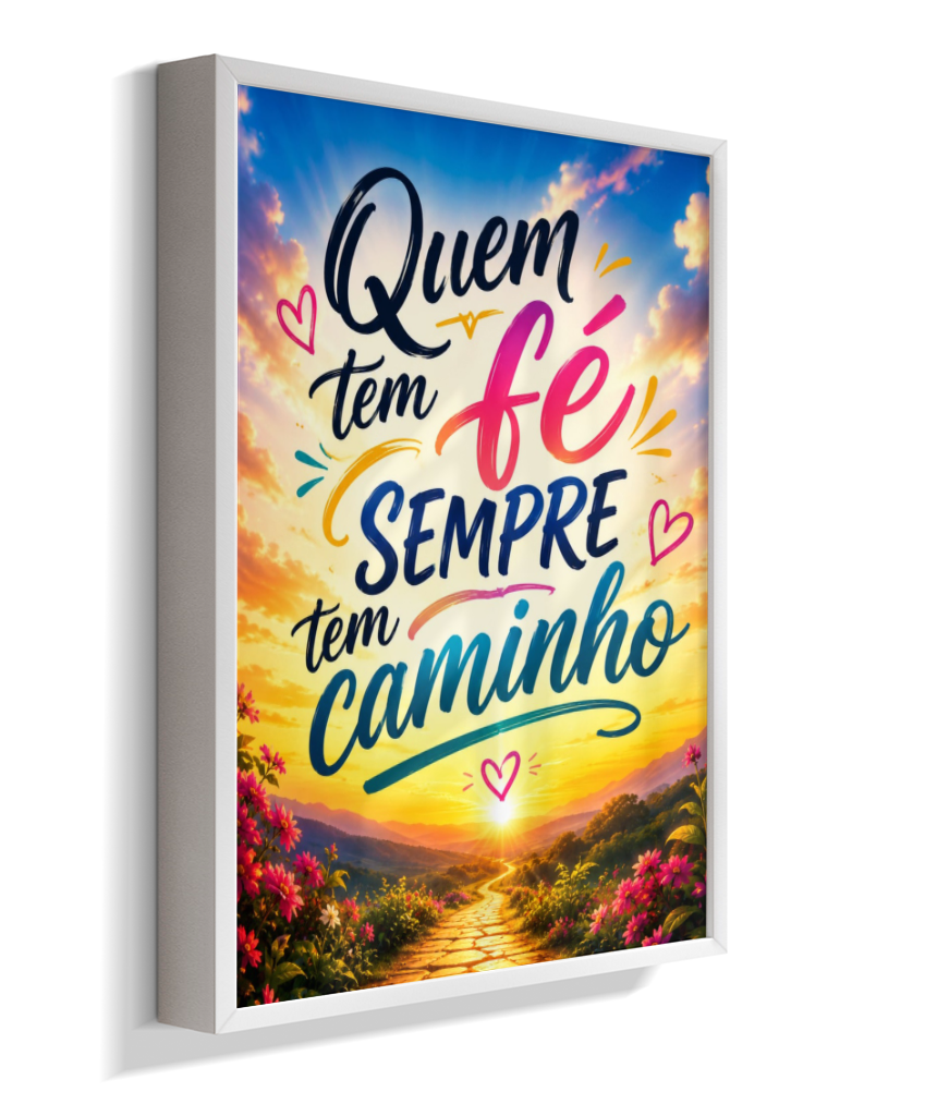 Quem tem fé sempre tem caminho 🤍