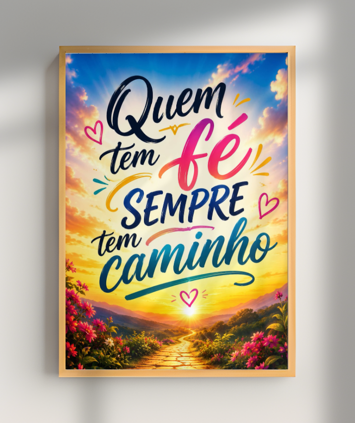 Quem tem fé sempre tem caminho 🤍