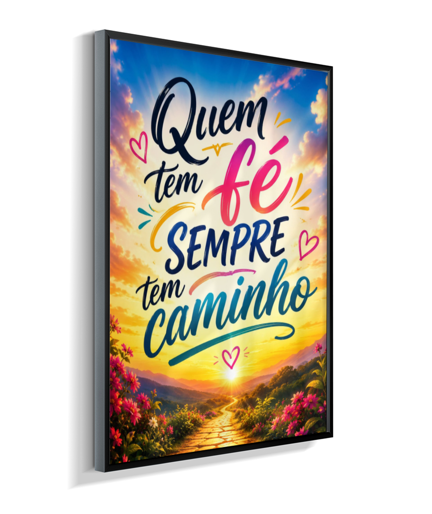 Quem tem fé sempre tem caminho 🤍