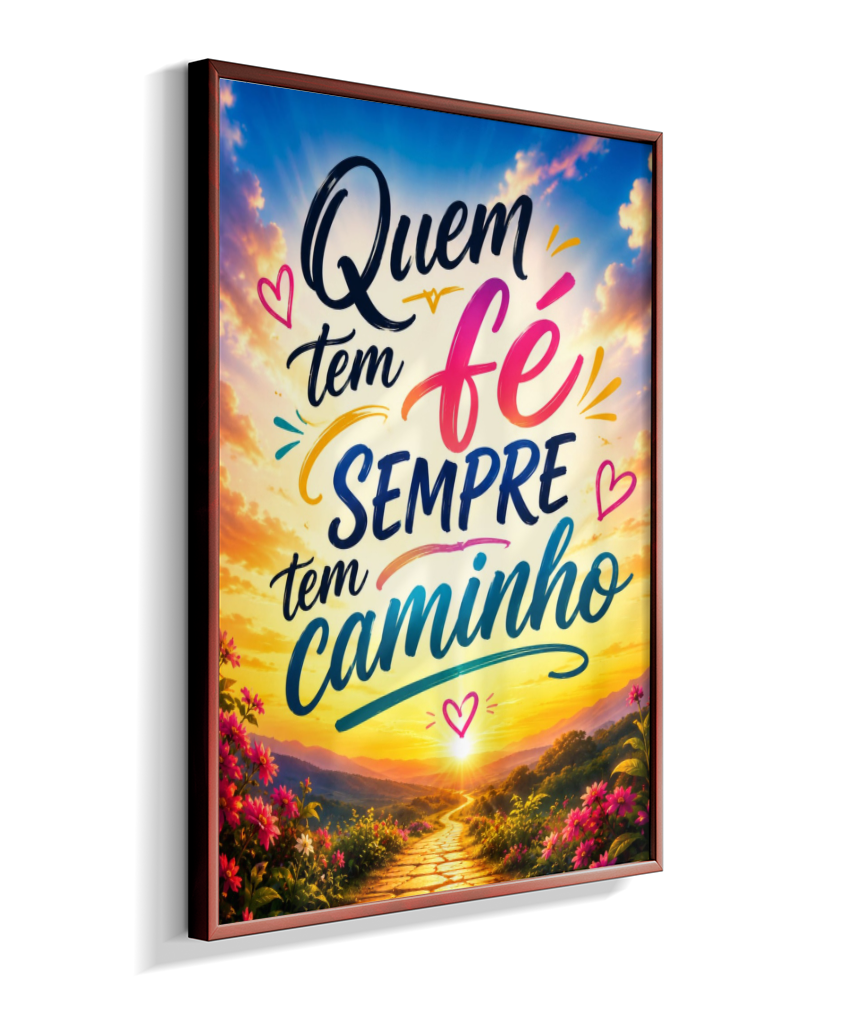 Quem tem fé sempre tem caminho 🤍