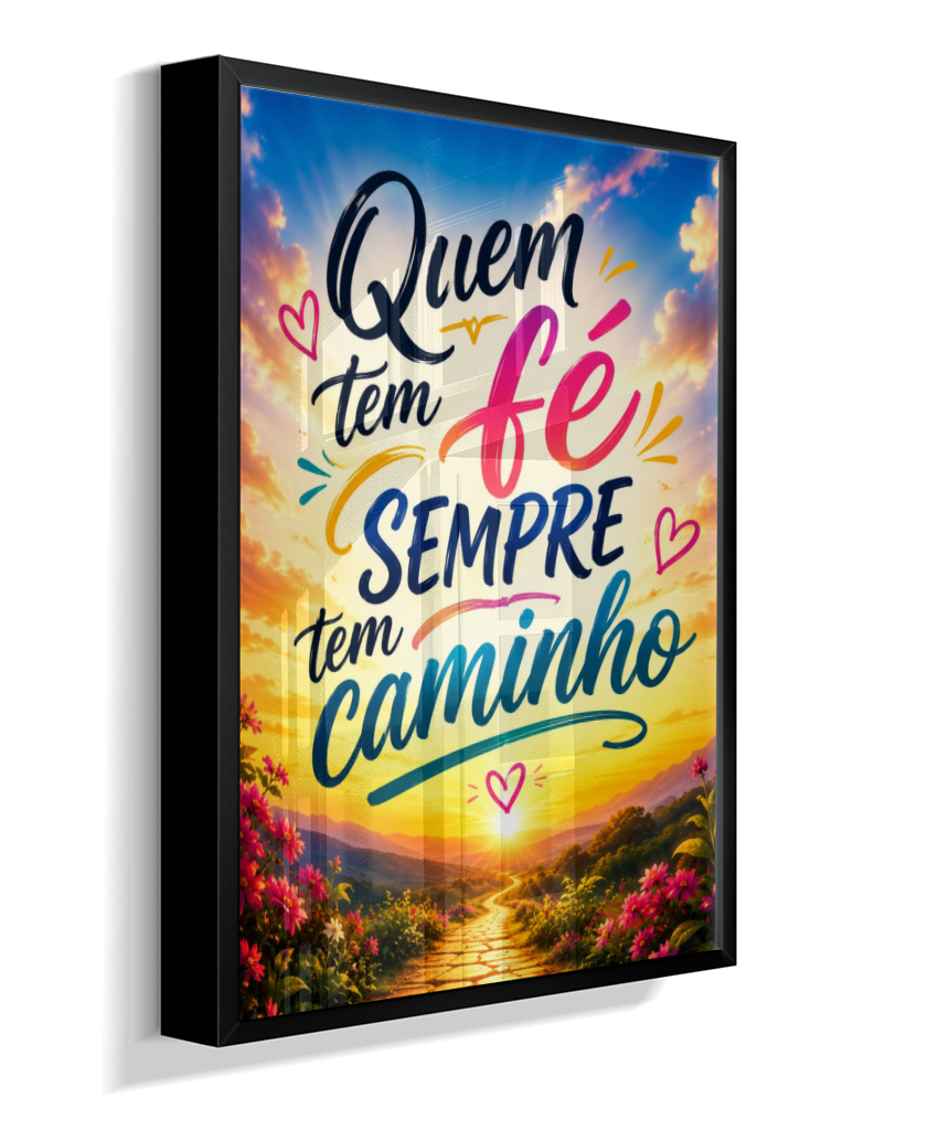 Quem tem fé sempre tem caminho 🤍