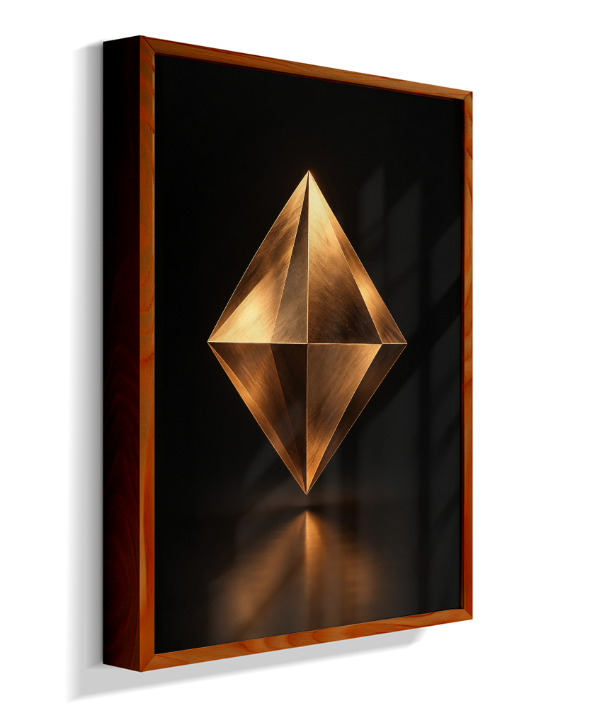 Diamante — Bronze e Preto