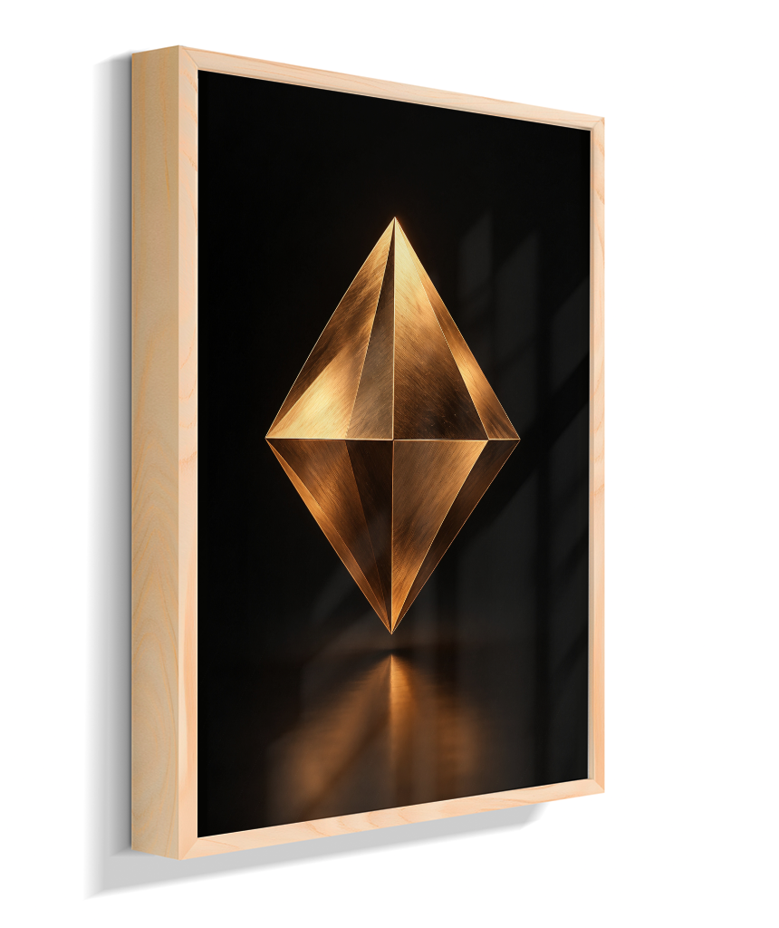 Diamante — Bronze e Preto