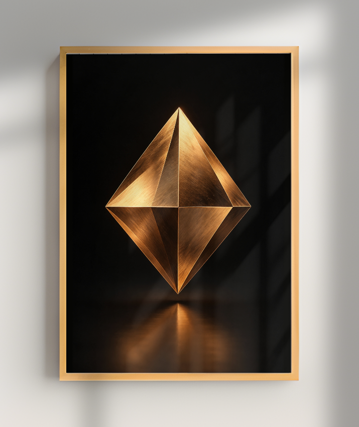 Diamante — Bronze e Preto
